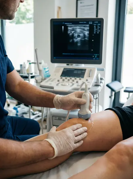 Ecógrafo profesional en FisioClinic Murcia